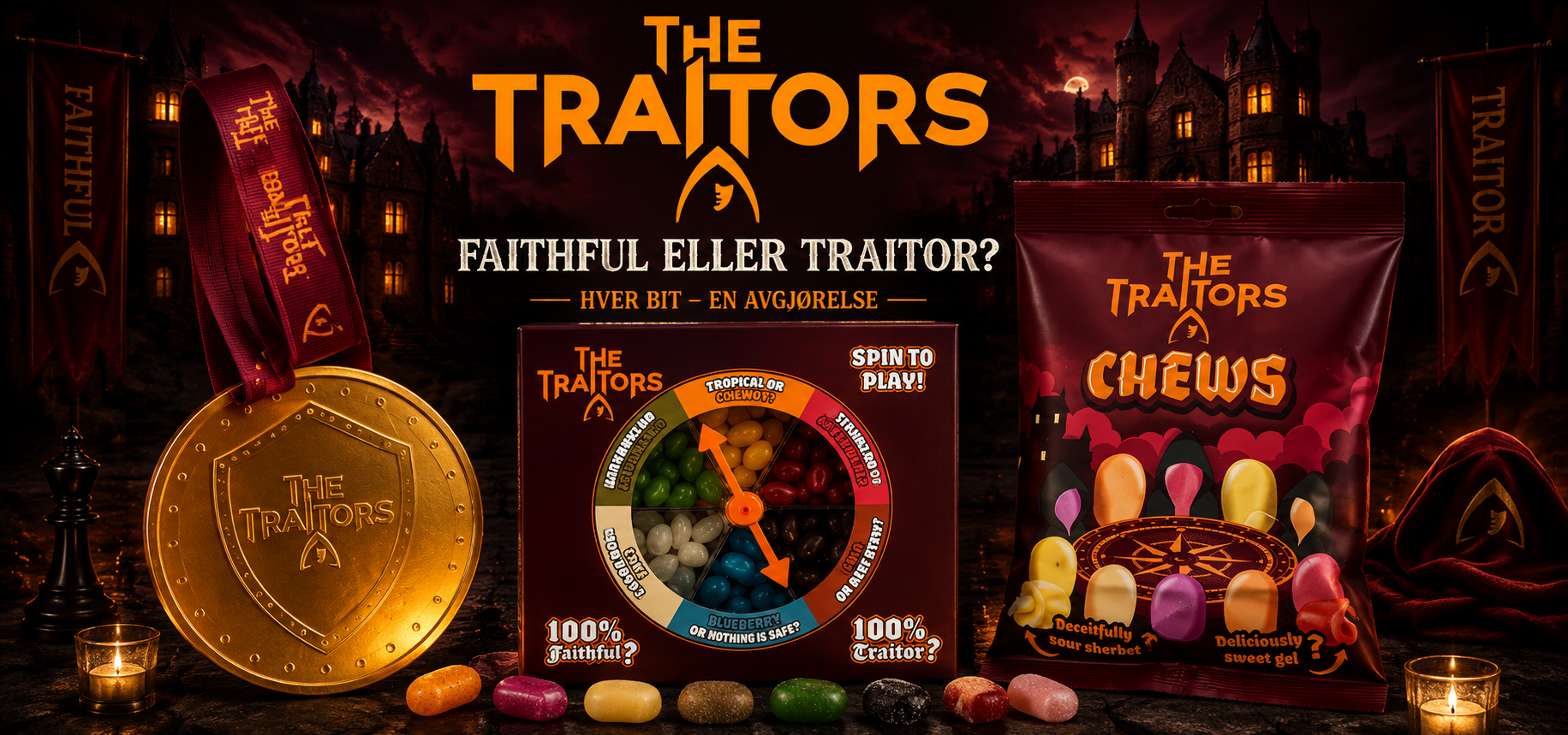 The Traitors – Offisielt Godteri