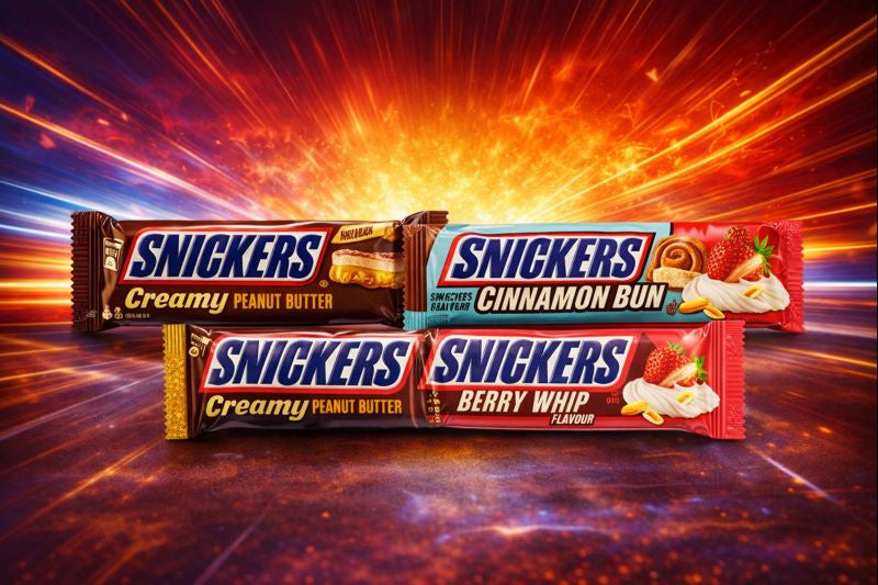 Snickers Creamy Peanut Butter sjokoladebar med kremet peanøttsmør og melkesjokolade