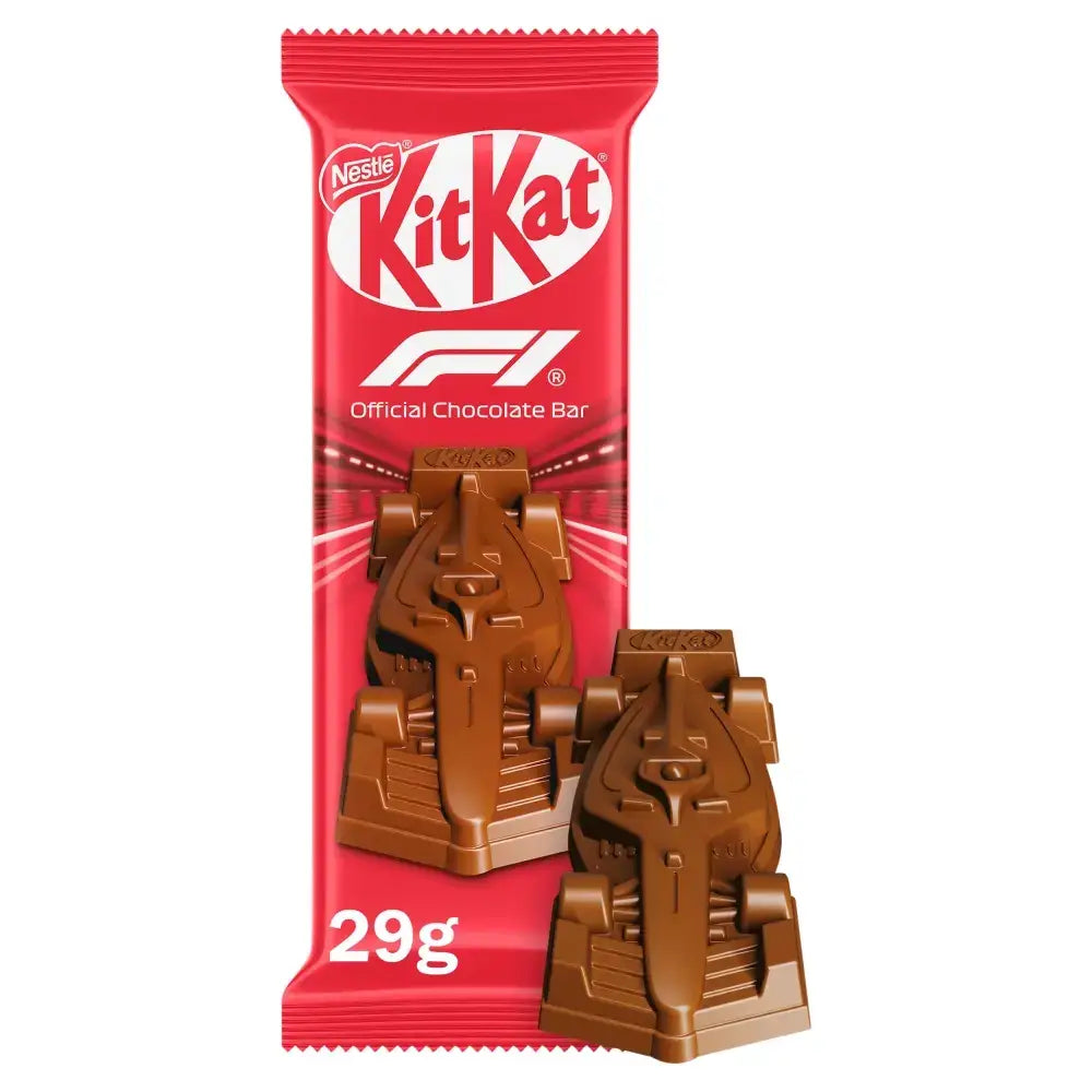 日本未販売 KitKat F1公式チョコレートバー 29g KitKat F1 Chocolate Car Figure 29g Limited Edition – Nammenam
