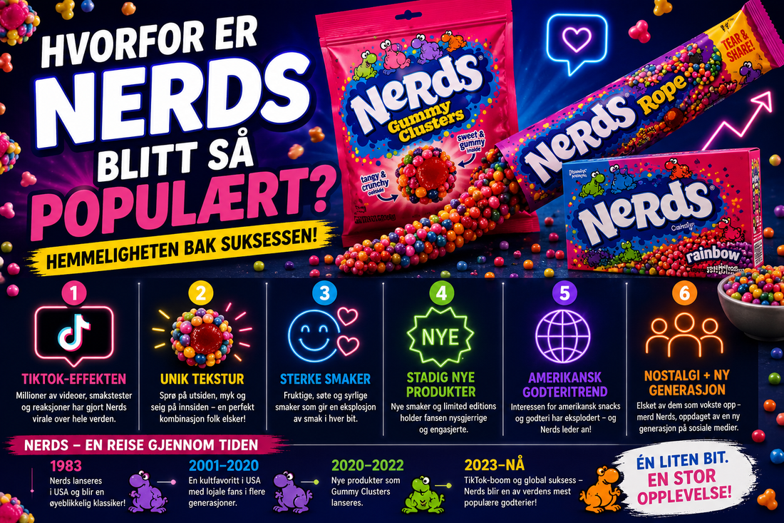 Hvorfor er Nerds blitt så populært?