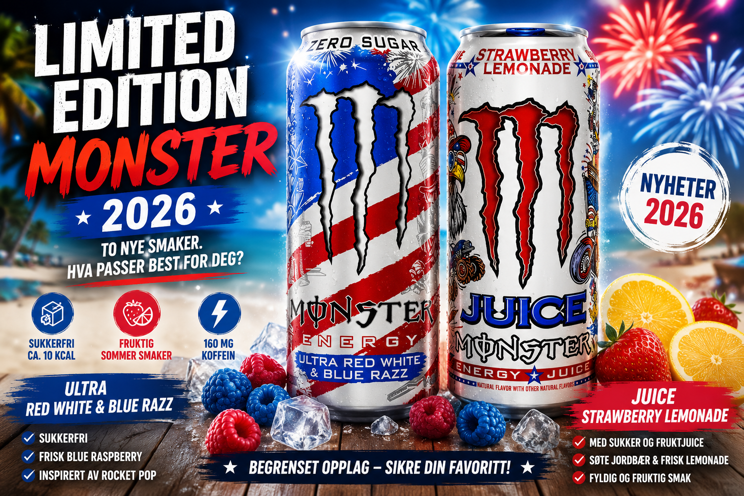 Limited Edition Monster – Hvilke smaker finnes i 2026?