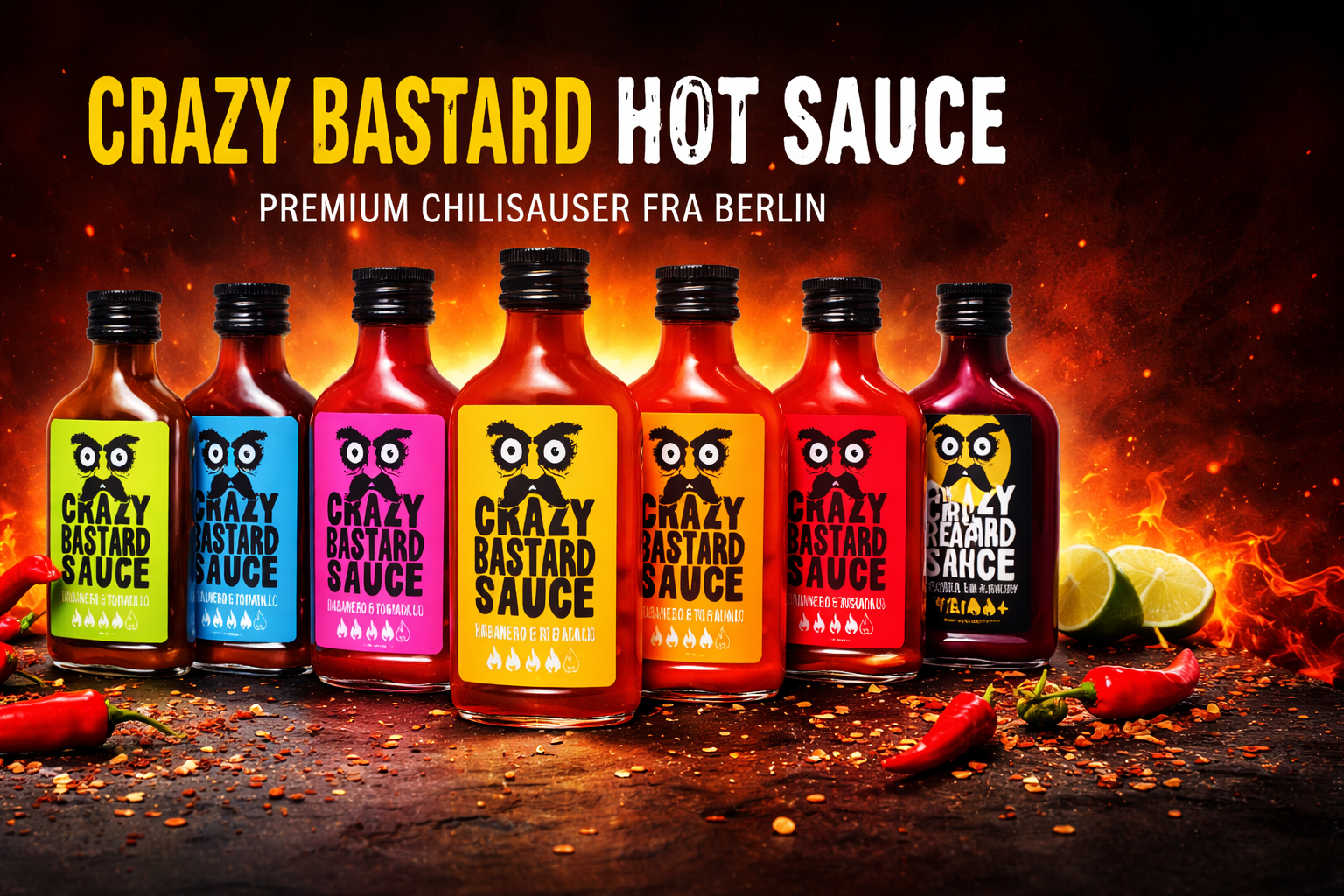 Crazy Bastard Hot Sauce