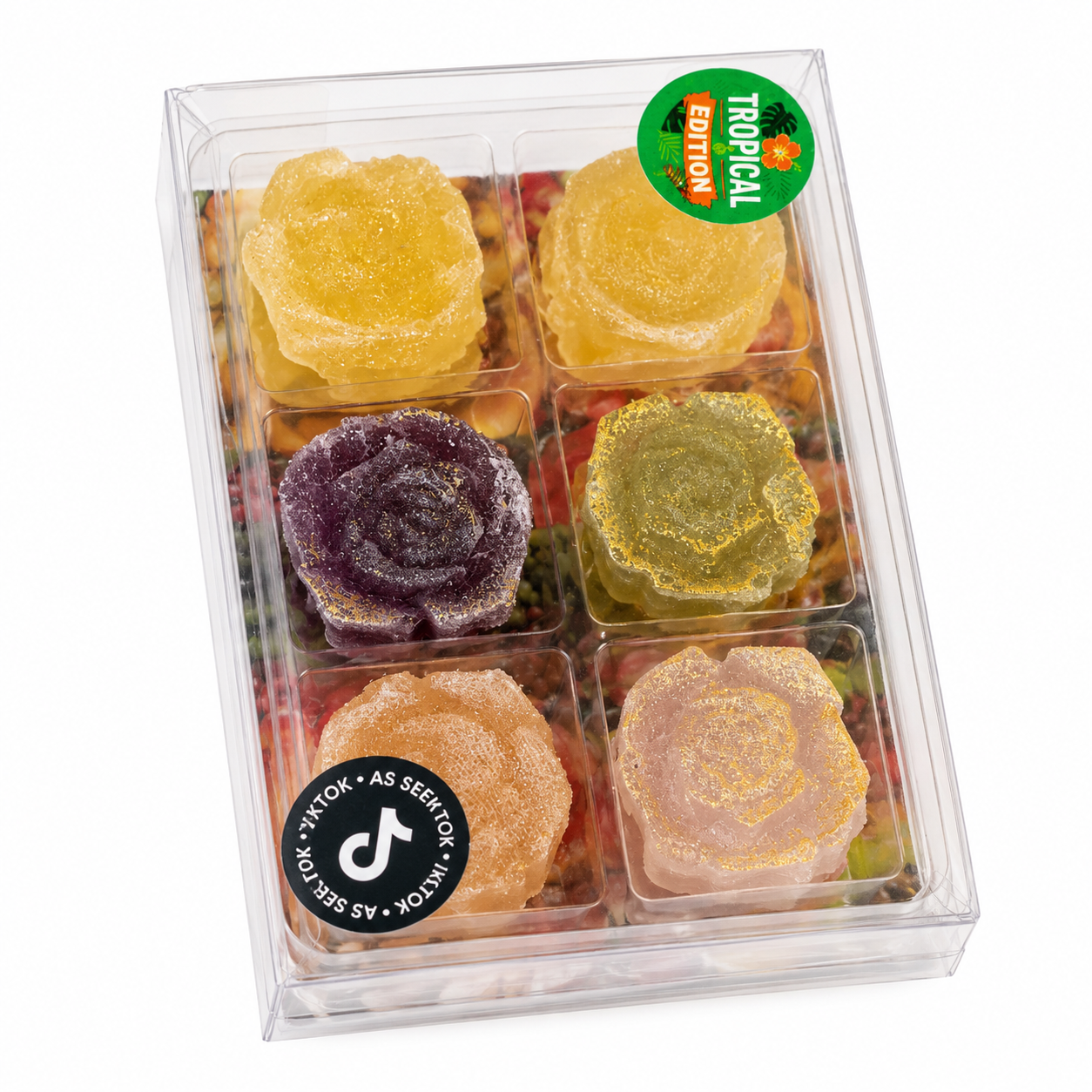 Tropical Crystal Candy Mix Rose Treat Box Collection – Kohakutou