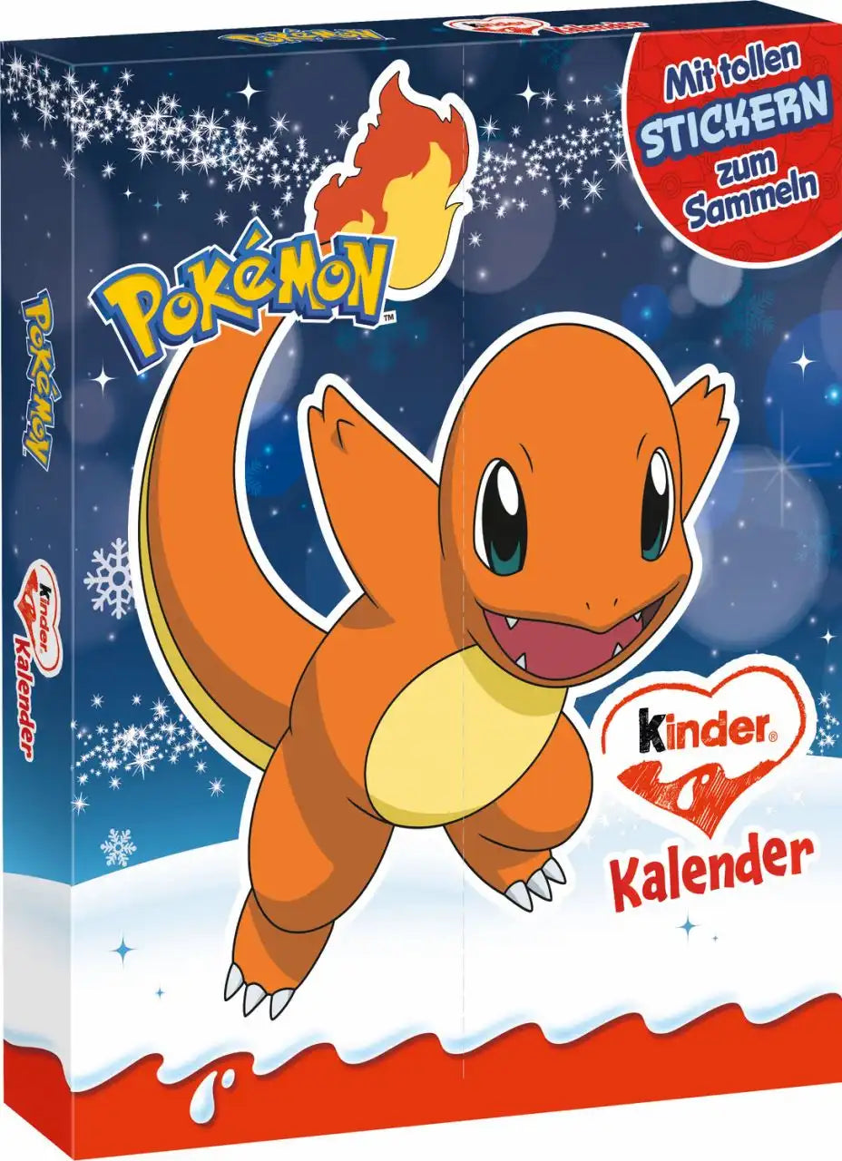 Kinder Pokémon Advent Calendar 198g – Julekalender
