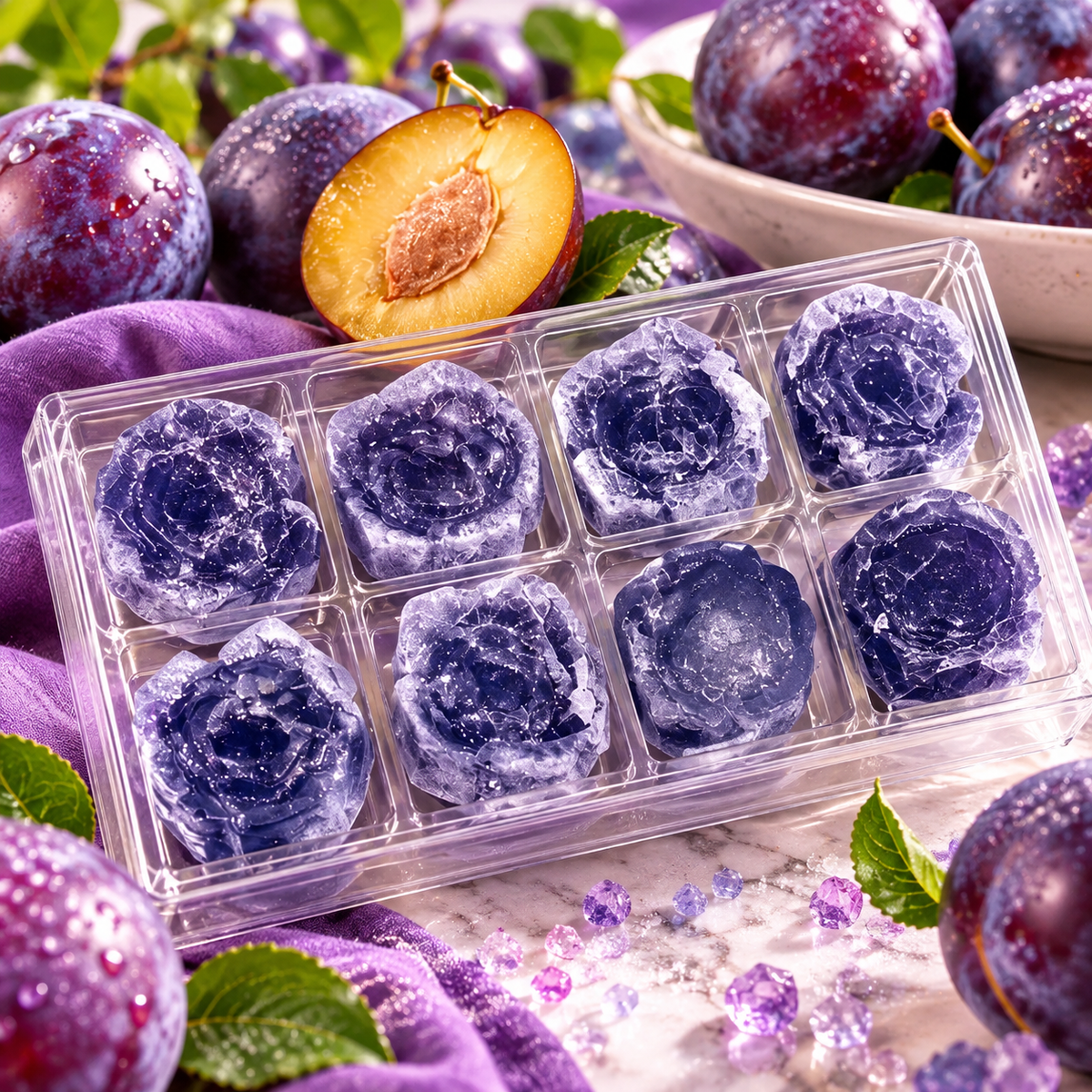 Sugar Plum Crystal Candy – Kohakutou Rose Treat Box