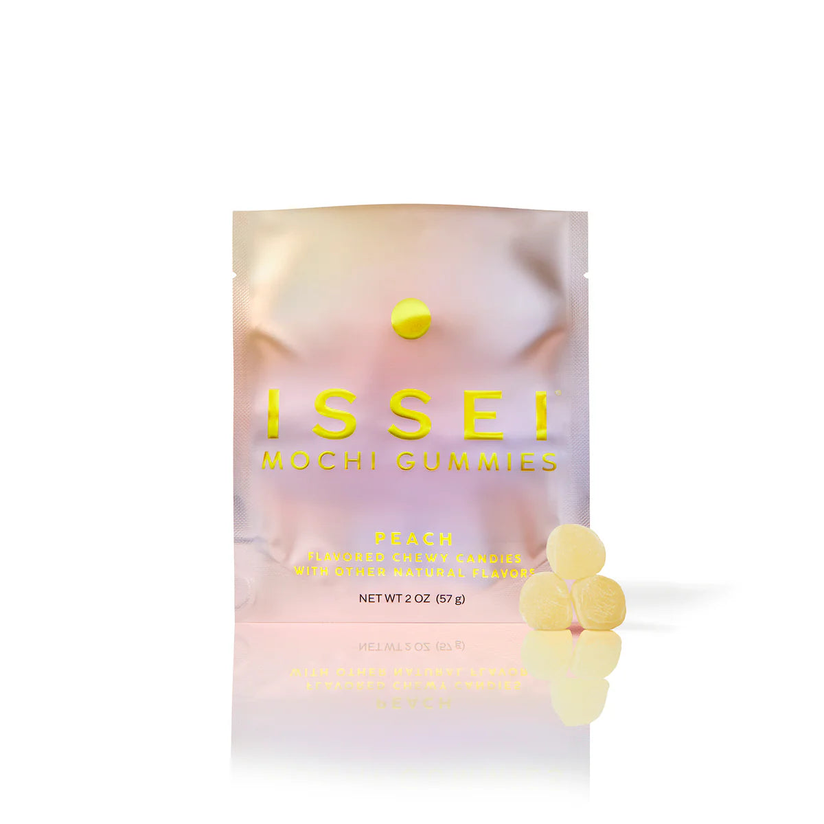 ISSEI Mochi Gummies Peach 57g