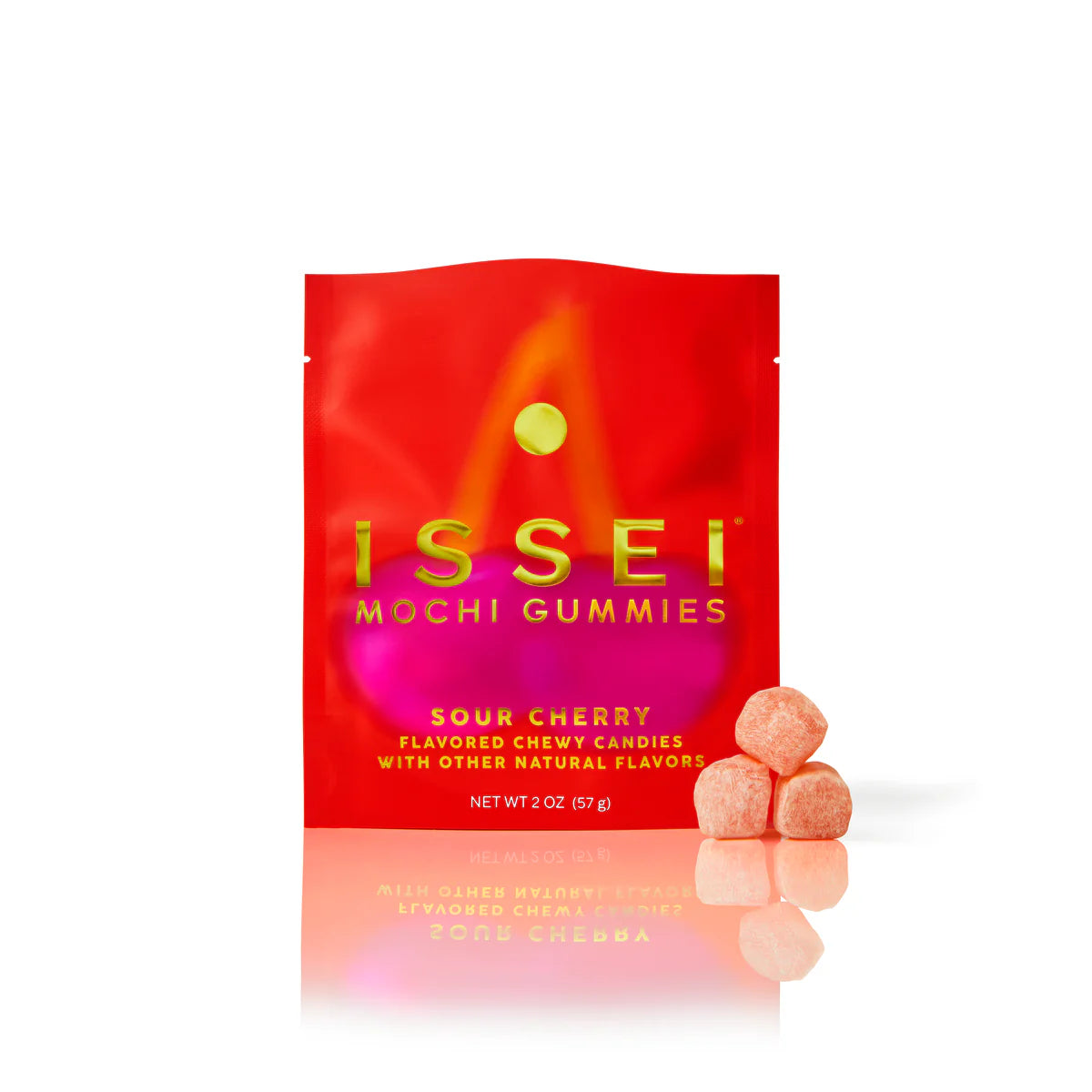 ISSEI Mochi Gummies Sour Cherry 57g