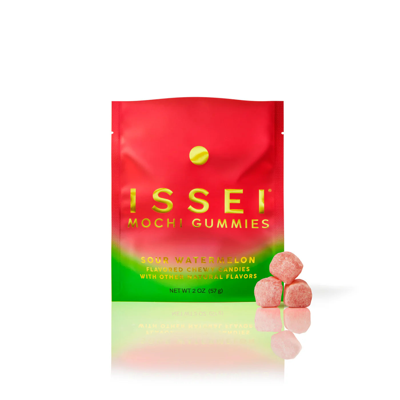 ISSEI Mochi Gummies Sour Watermelon 57g