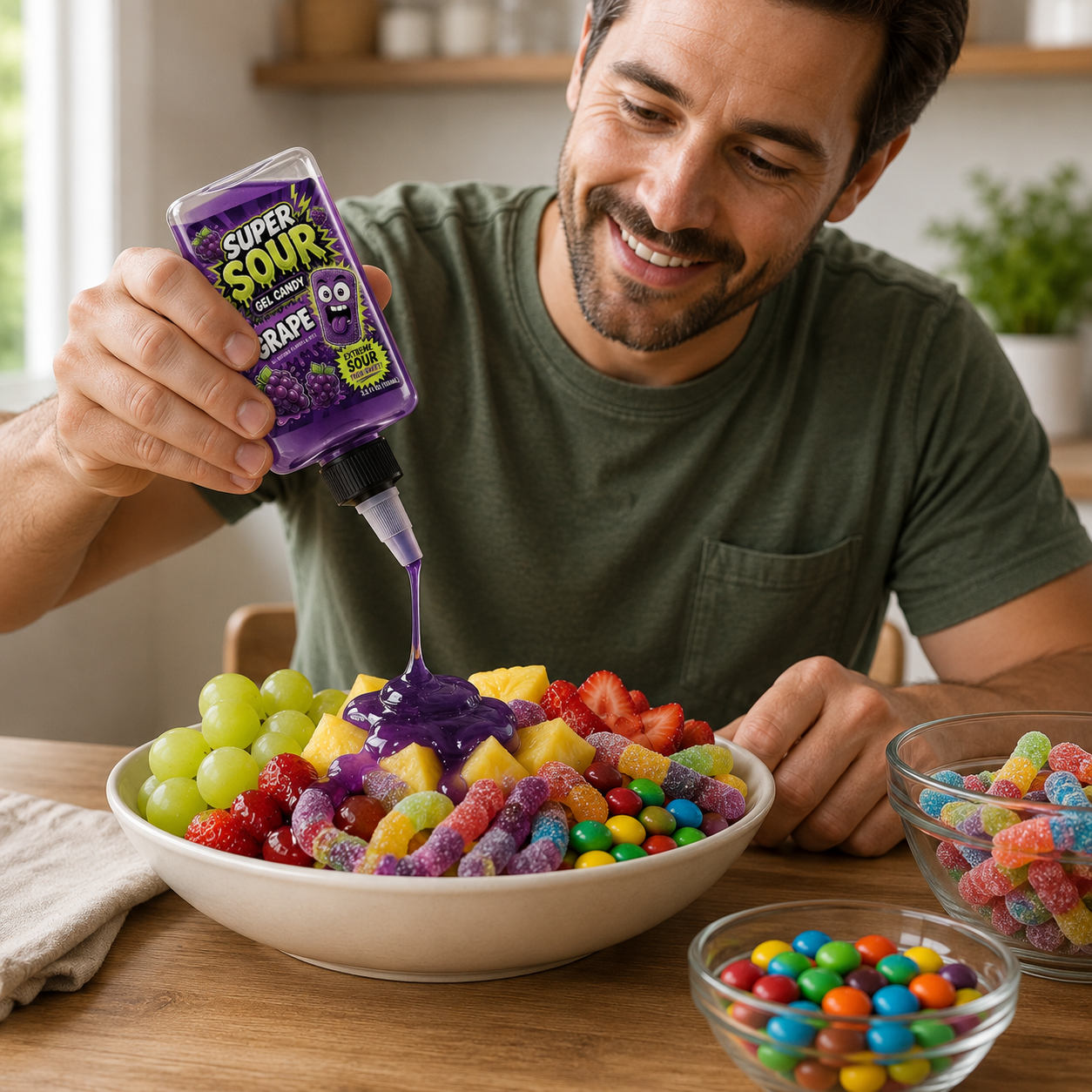 Super Sour Grape Gel Candy 100ml
