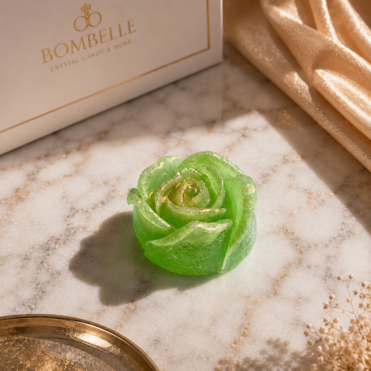 Emerald Rose Crystal Candy Premium Gift Box