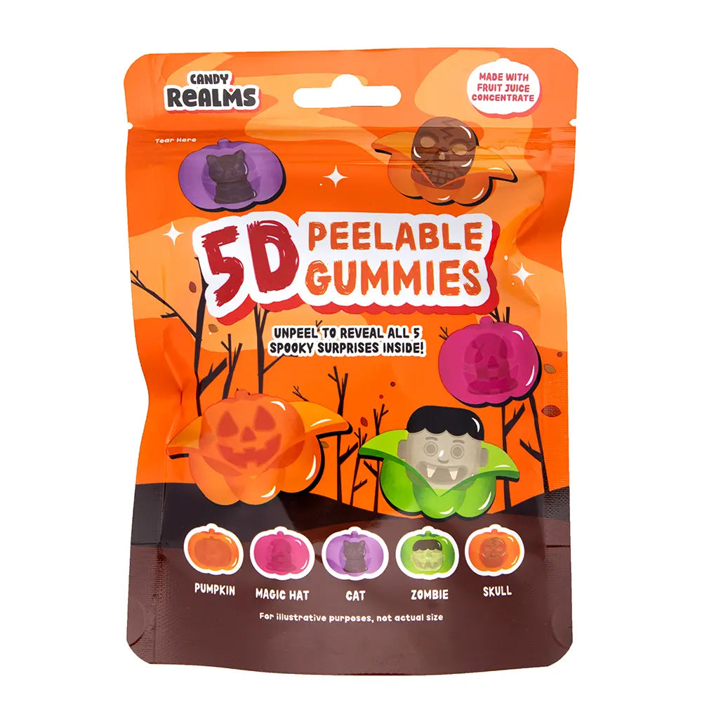 Candy Realms 5D Peelable Halloween Gummies 60g