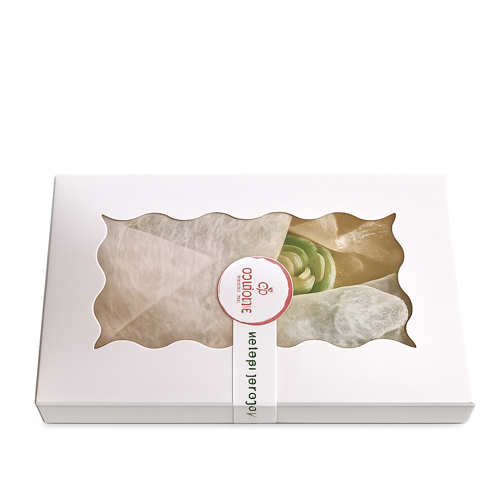 Emerald Rose Crystal Candy Premium Gift Box