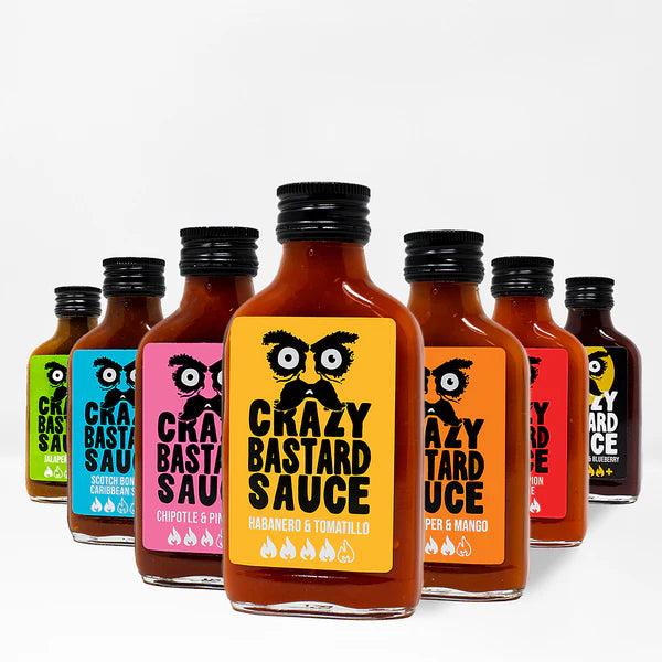 Crazy Bastard 7 Sauce Set