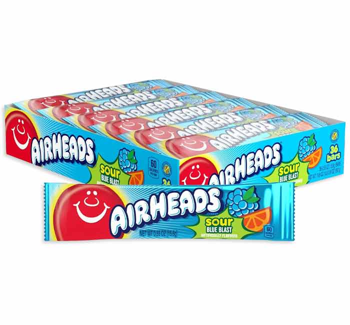 AIRHEADS Singles Sour Blue Blast 16g