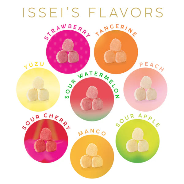 ISSEI Mochi Gummies Yuzu 57g