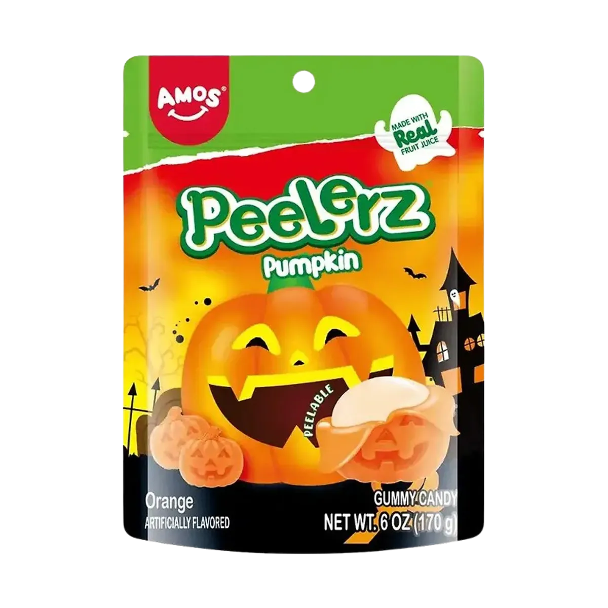 AMOS Peelerz Gummy Pumpkin 65g