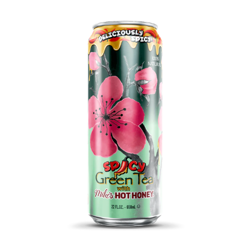 Arizona Spicy Green Tea With Mike’s Hot Honey 650ml