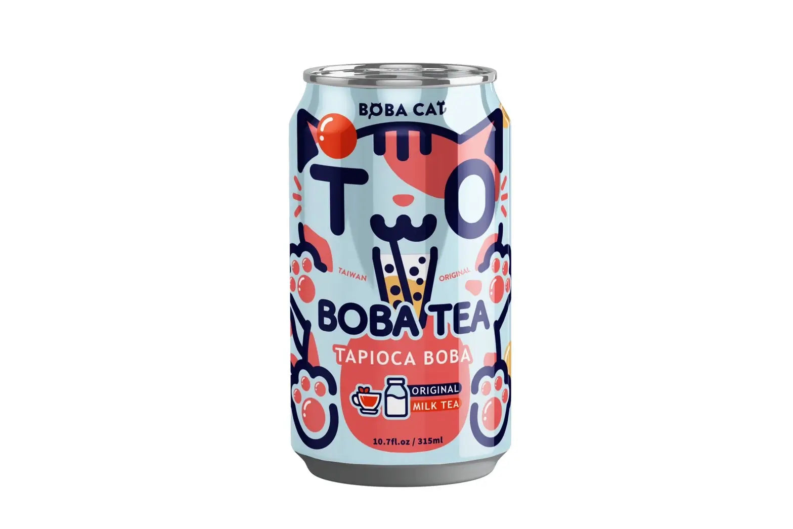 BOBA CAT Boba Tea Original Milk Tea 320ml