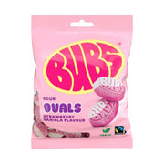 BUBS Goody Strawberry Vanilla Sour Ovals Vegan 90g