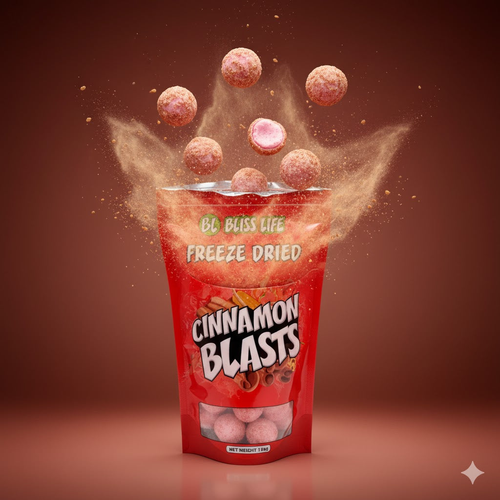 Bliss Life Freeze-Dried Cinnamon Blasts 43g