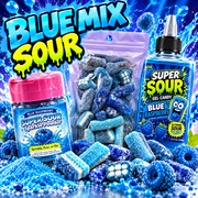 Blue Mix Sour – Ekstrem Blue Raspberry Candy Mix
