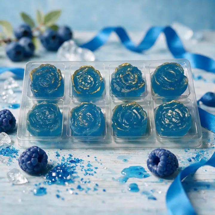 Crystal Candy Blue Raspberry  – Roseformet Viral TikTok Crystal Candy