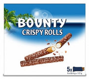 Bounty Milk Chocolate & Coconut Crispy Rolls 117g (5‑Pack)