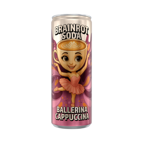 Brainrot Soda Ballerina Cappuccina 250 ml