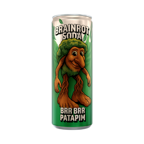Brainrot Soda Brr Brr Patapim 250 ml