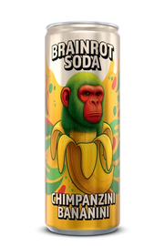 Brainrot Soda Chimpanzini Bananini 250ml