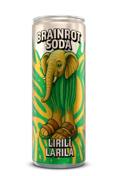 Brainrot Soda Lirili Larila 250ml
