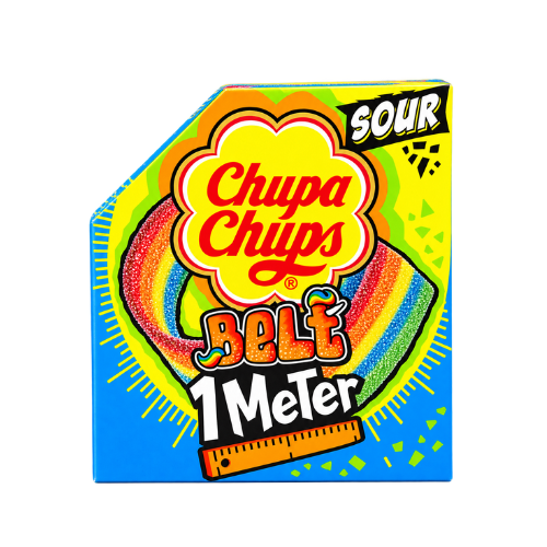 Chupa Chups Sour Belt 1 Metre 55g