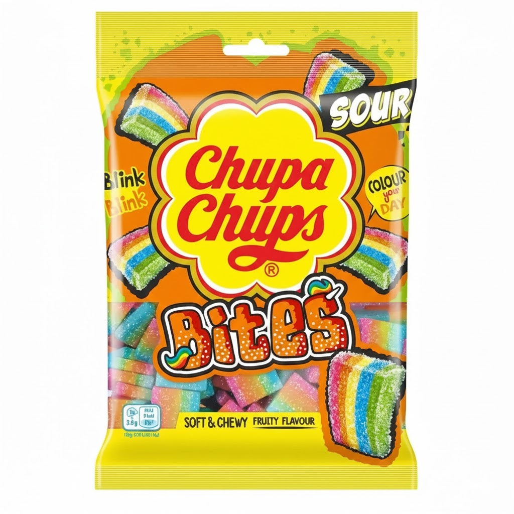 Chupa Chups Sour Bites Bag 120g