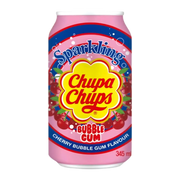 CHUPA CHUPS Sparkling Cherry Bubble Gum Flavour 345ml