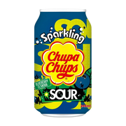 CHUPA CHUPS Sparkling Sour Blueberry Flavour 345ml