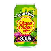 CHUPA CHUPS Sparkling Sour Green Apple Flavour 345ml