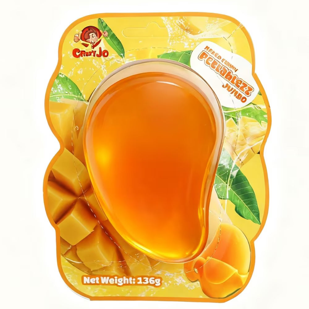 Crazy Jo Peelablezz Jumbo Mango Gummy 136 g
