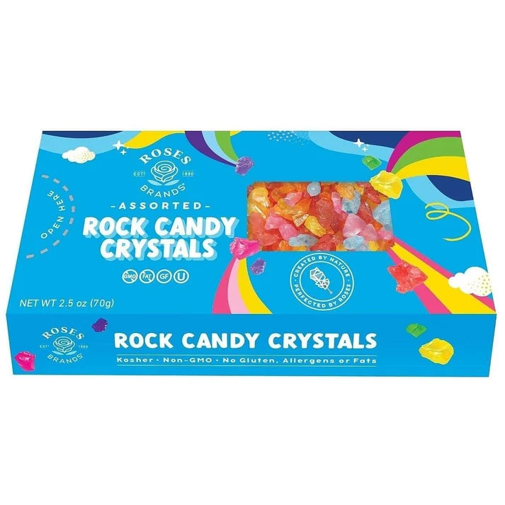Crystal Rock Candy Multiflavour 70g