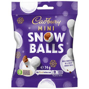 Cadbury Dairy Milk Snow Balls 74g