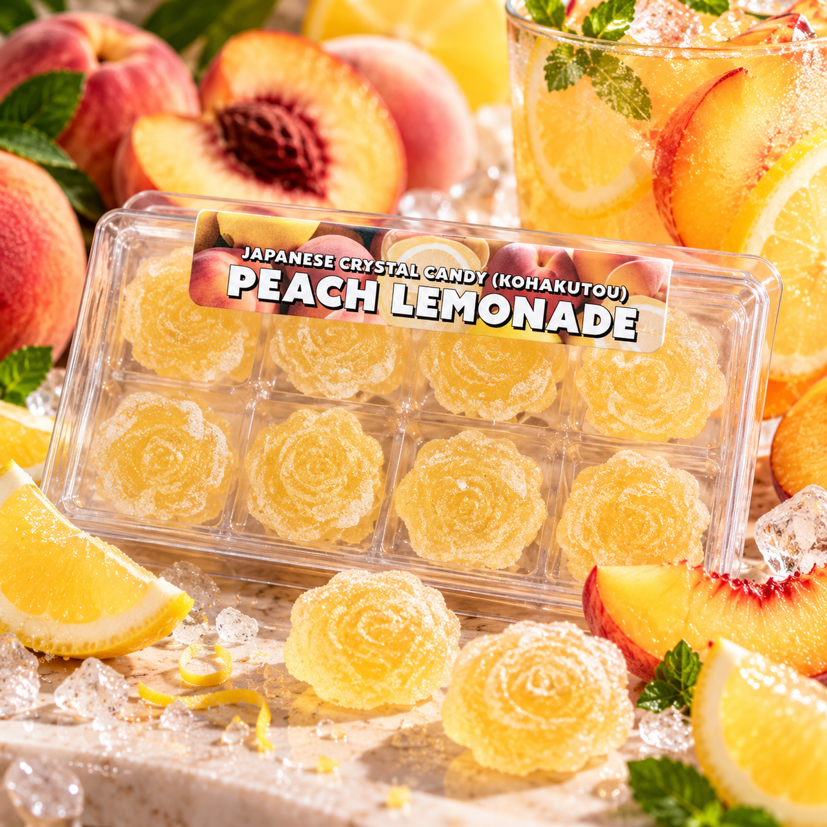Crystal Candy Peach Lemonade
