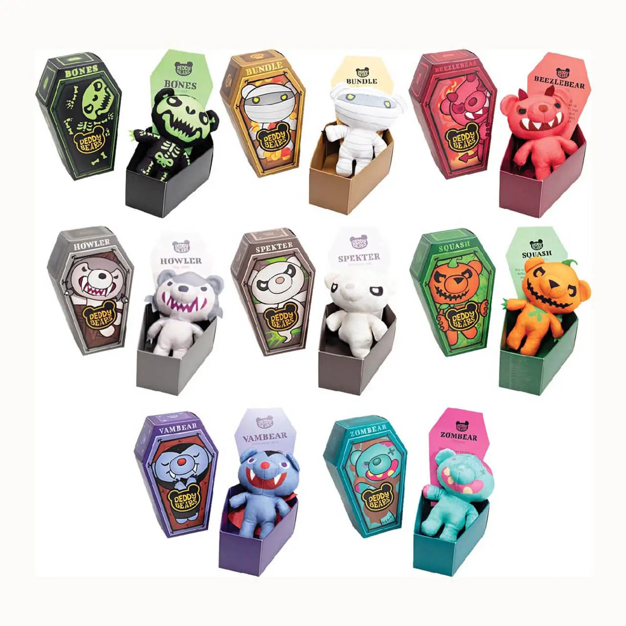 Deddy Bear In Coffin Ass