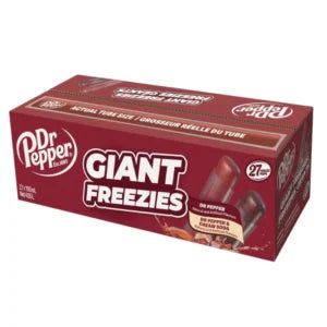 Dr Pepper Cream Soda Giant Freezer Pops 150 ml