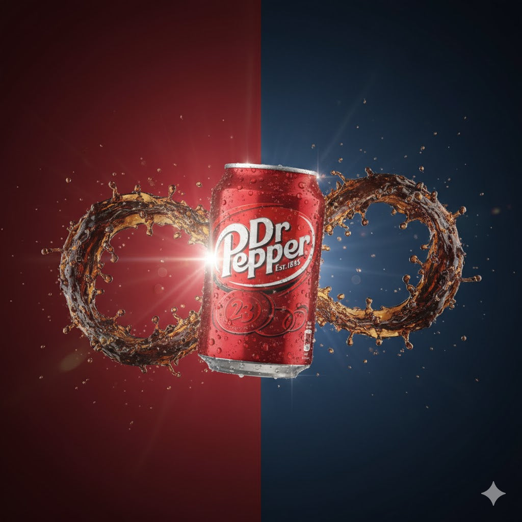 Dr Pepper 330ml – klassisk og forfriskende brus med den originale Dr Pepper-smaken.