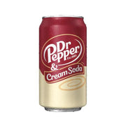 Dr Pepper Cream Soda 355ml (USA) – amerikansk brus med kremet cream soda og klassisk Dr Pepper-smak.
