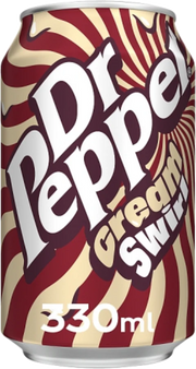 Dr Pepper & Cream Swirl Brus 355ml