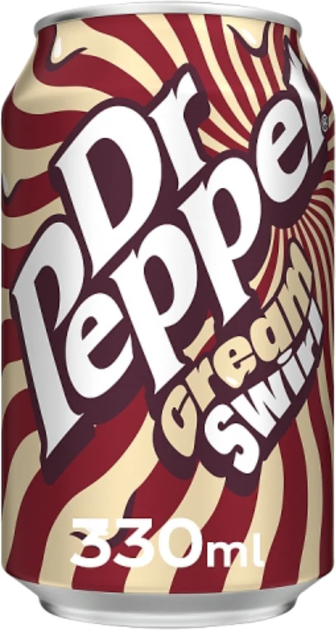 Dr Pepper & Cream Swirl Brus 355ml
