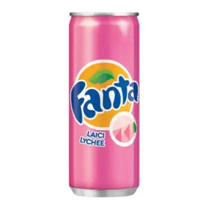 FANTA Lychee Slim Can (Asian) 320ml