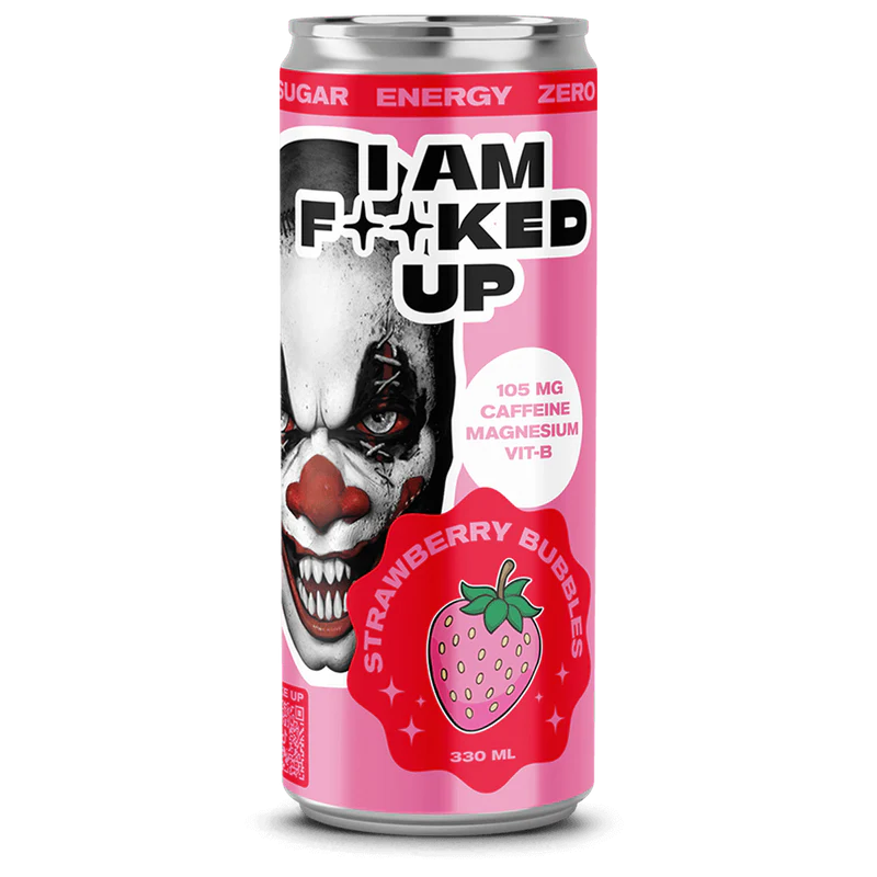 I Am Fucked Up Strawberry Bubbles 330 ml
