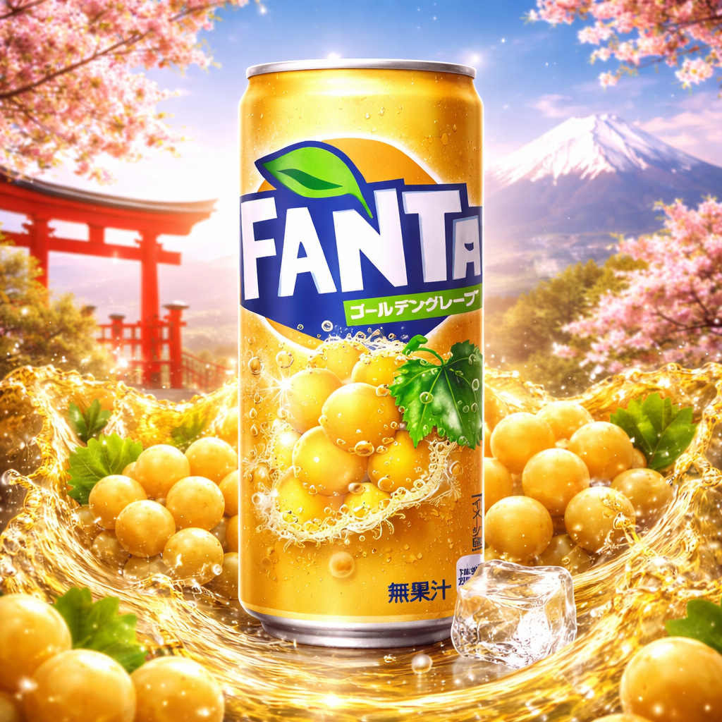 FANTA Golden Grape Can (JPY) 500ml