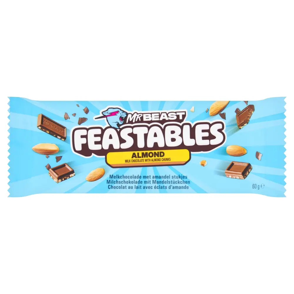 Feastables Mr Beast Almond Milk Chocolate 60g
